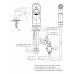 Гигиенический душ + смеситель Imprese Solnice (I05210BT)